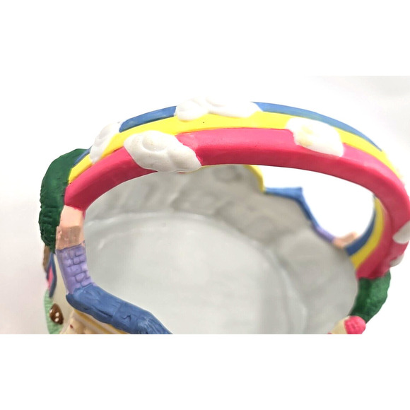 Vintage Easter Basket House Porcelian ABC Distributing 1995. - Picture 3 of 16